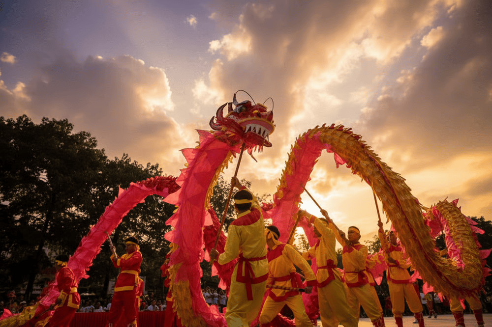 The Vietnamese Lion and Dragon Dance is considered not just a folk dance but also a martial art